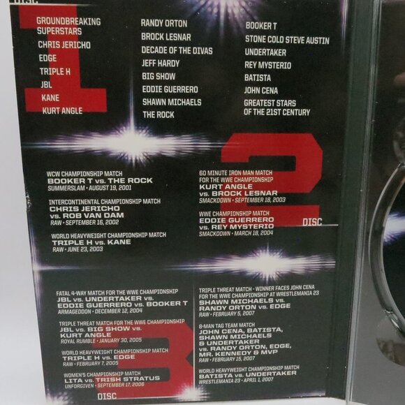 WWE Greatest Superstars of the 21st Century Three Disc Set DVD 2011 - Picture 5 of 5
